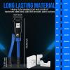 LICHAMP 19 Packs Hydraulic Cable Lug Tool with durable case, 4 AWG to 600 MCM Battery Cable Crimping Tool WIRE Terminal Crimper Set, 1603BL