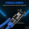 LICHAMP 19 Packs Hydraulic Cable Lug Tool with durable case, 4 AWG to 600 MCM Battery Cable Crimping Tool WIRE Terminal Crimper Set, 1603BL