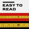 LICHAMP Tape Measure 30-Foot, 2 Pack Bulk Easy Read Measuring Tape Retractable Metric/Fractional, Measurement Tapes 29.5FT/9M by 1-Inch