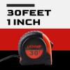 LICHAMP Tape Measure 30-Foot, 2 Pack Bulk Easy Read Measuring Tape Retractable Metric/Fractional, Measurement Tapes 29.5FT/9M by 1-Inch