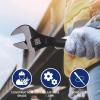 Lichamp 3-Pack Adjustable Construction Spud Wrench Set 10 12 16 Inches