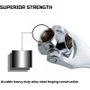 Lichamp 8-in-1 Socket Wrench Metric 8-21mm, Flexible Dog Bone Multi Functional Household Universal Hexagon Spanner, 360 Degree Rotating Head
