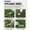 Lichamp Electric Hand Held Grass Shear Black Oxide Blade, 65Mn, Replacement for 2-in-1 Hedge Trimmer Shrubbery Clipper Cordless Blade