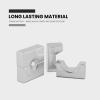 Lichamp Hydraulic Crimper Replacement Dies, Hex Lug Dies for Steel Cable or Terminal Crimper Tool, 8 Sizes from 6 AWG to 4/0 AWG, 1208SL