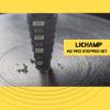 Lichamp Step Drill Bit Set for Metal Sheet Heavy Duty, 4-Piece Genuine M2 HSS Step Up Down Drill Bits Stepper Unibit for Steel Hole, 28 Sizes from 1/8 to 1/2 inches(4 PCS Set 1/8″ to 1/2″)