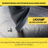 Lichamp Unibit Step Drill Bit for Metal, Genuine M2 Drill Stepper Bit for Hard Metal Heavy Duty, 19 Sizes from 3/16″ to 1-3/8″, Spiral Grooved with 3/8″ Quick Change Drive, C3BK