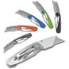 Lichamp 6-Pack Folding Utility Knifes, Quick Change Razor Knife Utility Pocket Construction Blade Knife