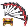 Lichamp 8 Pieces SAE T Handle Allen Wrench Set, 5/64-3/8 Inch, Ball Head, Standard Long Tee Handle Allen Hex Key Set, Heavy Duty Excellent(2 to 10 mm)