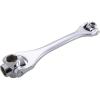 Lichamp 8-in-1 Socket Wrench Metric 8-21mm, Flexible Dog Bone Multi Functional Household Universal Hexagon Spanner, 360 Degree Rotating Head