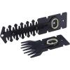 imageLichamp Electric Hand Held Grass Shear Black Oxide Blade 65Mn Replacement for 2in1 Hedge Trimmer Shrubbery Clipper Cordless Blade