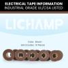 Lichamp 10-Pack Brown Electrical Tape Waterproof, 3/4 in x 66ft, Industrial Grade UL/CSA Listed High Temp Electrical Tape Brown Electric Super Vinyl