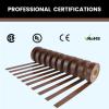 Lichamp 10-Pack Brown Electrical Tape Waterproof, 3/4 in x 66ft, Industrial Grade UL/CSA Listed High Temp Electrical Tape Brown Electric Super Vinyl