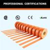 Lichamp 10-Pack Orange Electrical Tape Waterproof, 3/4 in x 66ft, Industrial Grade UL/CSA Listed High Temp Electrical Tape Orange Electric Super Vinyl