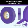 Lichamp 10-Pack Purple Electrical Tape Waterproof, 3/4 in x 66ft, Industrial Grade UL/CSA Listed High Temp Electrical Tape Purple Electric Super Vinyl