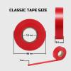 Lichamp 10-Pack Red Electrical Tape Waterproof, 3/4 in x 66ft, Industrial Grade UL/CSA Listed High Temp Electrical Tape Electric Super Vinyl