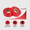 Lichamp 10-Pack Red Electrical Tape Waterproof, 3/4 in x 66ft, Industrial Grade UL/CSA Listed High Temp Electrical Tape Electric Super Vinyl