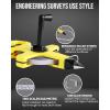 Lichamp Long Tape Measure 165FT/50M, SAE Metric Steel Tape Reel for Engineer, Field and Yard