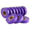 Lichamp 10-Pack Purple Electrical Tape Waterproof, 3/4 in x 66ft, Industrial Grade UL/CSA Listed High Temp Electrical Tape Purple Electric Super Vinyl