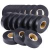 Lichamp 20-Pack Black Electrical Tape Waterproof, 3/4 in x 66ft, Industrial Grade UL/CSA Listed High Temp Electrical Tape Electric Super Vinyl