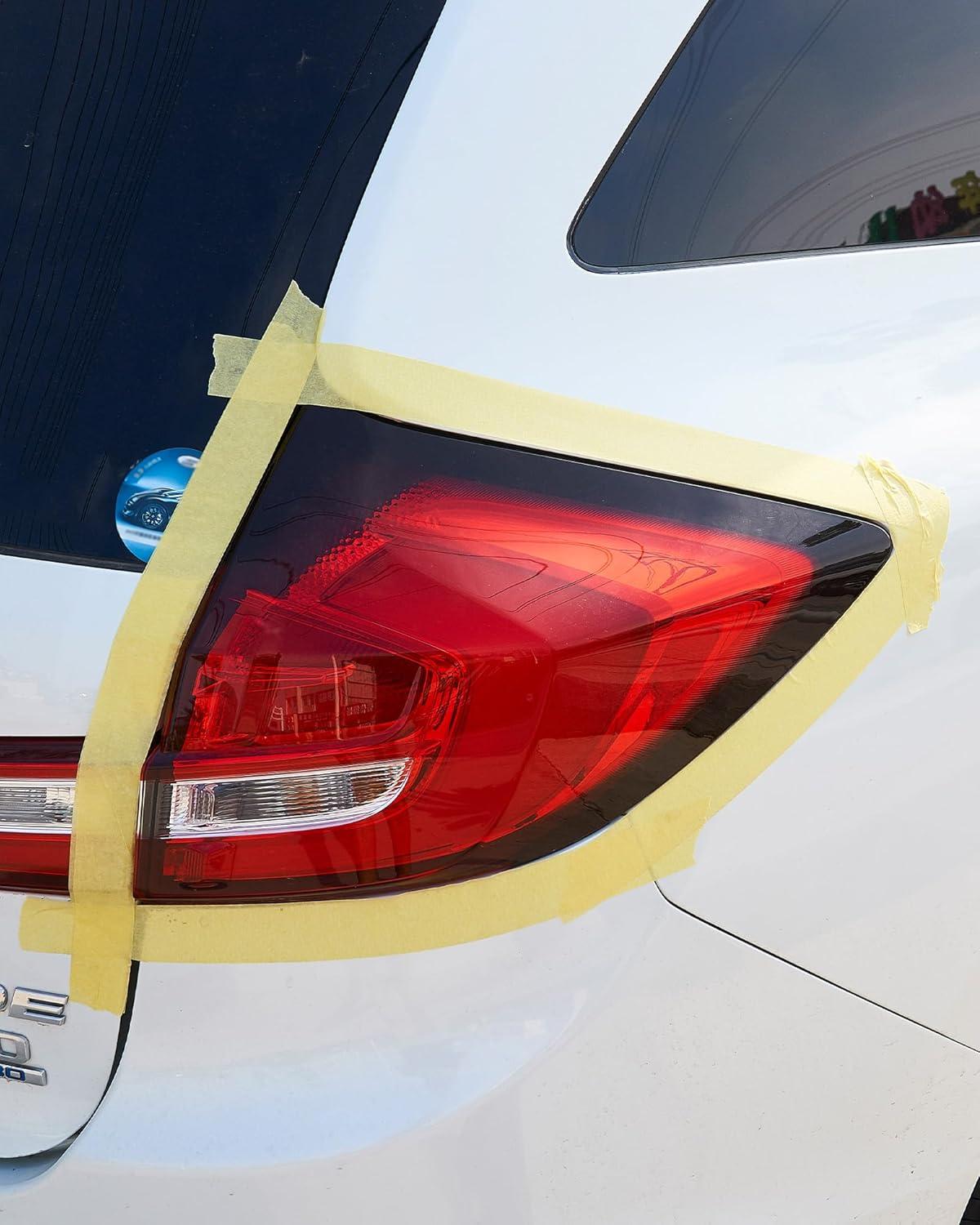 imageLichamp 10Pack Automotive Refinish Masking Tape Yellow 25mm x 50m Cars Vehicles Auto Body Paint Tape Automotive Painters Tapes Bulk Set