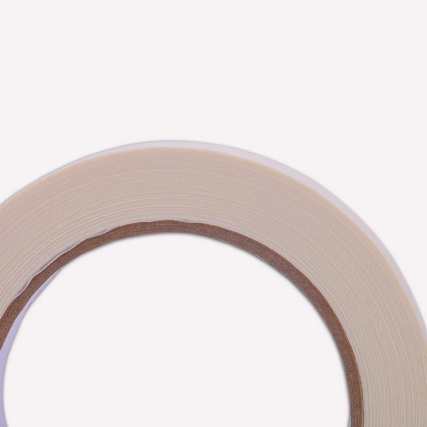 imageLichamp Masking Tape 1 inch 4 Pack General Purpose Beige White Masking Tape 1 inch x 55 Yards x 4 Rolls 220 Total Yards2 Rolls x 094 inch x 55 Yards