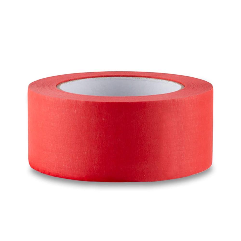 imageLichamp Wide Red Painters Tape 2 inches 1pc Medium Adhesive Red Masking Tape 195 inches x 55 Yards