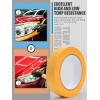 Lichamp 10 Bulk Pack 1 Inch Yellow Painters Tape, Orange Masking Tape, 0.95 inch x 55 Yard x 10 roll, 1010YN(Total 550 Yards)