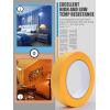 Lichamp 20 Bulk Pack 1 inch Yellow Masking Tape, Orange Washi Tape for DIY Crafts & Artist Arts, Painting, Decoration, 0.95 inch x 55 Yard x 20 roll, 2010YL(Total 1100 Yards)