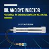 Lichamp AC Oil Injector R134A, R410A HVAC A/C Dye Injector Kit with Coupler and Oil Checkers, ODIB01