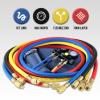 Lichamp HVAC Gauges with Hoses, AC Manifold Gauge Set R134A R410A R404A R22 Refrigerant Gauges