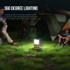 Lichamp LED Camping Lantern, 4 Pack Battery Powered Flashlight for Power Outages, Portable Collapsible Hanging Light Essential for Home, Outdoor, Emergency Lamp Survival Kit Gear for Hurricane, B4LW(Red+White+Blue)