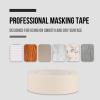 Lichamp Masking Tape Wide 1.5 inches, General Purpose Masking Tape Bulk Pack, 6 Rolls x 1.5 inches x 55 Yards (330 Total Yards)