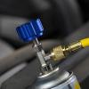 Lichamp R134a Can Tap, Automotive Self Sealing and Puncture AC Freon Can Tap 134a Adapter Fittings, TA02(Blue)