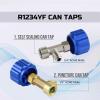 Lichamp R134a Can Tap, Automotive Self Sealing and Puncture AC Freon Can Tap 134a Adapter Fittings, TA02(Blue)
