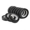 Lichamp 10 Pack Black Painters Tape 1 inch, Medium Adhesive Black Masking Tape Bulk Multi Pack, 1 inch x 55 Yards x 10 Rolls (550 Total Yards)
