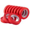 Lichamp 10 Pack Red Painters Tape 1 inch, Medium Adhesive Red Masking Tape Bulk Multi Pack, 1 inch x 55 Yards x 10 Rolls (550 Total Yards)