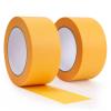 Lichamp 2 Pack 2 inch Yellow Masking Tape, Orange Washi Tape for DIY Crafts & Artist Arts, Painting, Decoration, 1.9 inch x 55 Yard x 2 roll, 0220YL(Total 110 Yards)