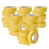 Lichamp 30-Pack Automotive Refinish Masking Tape Yellow 36mm x 55m, Cars Vehicles Auto Body Paint Tape, Automotive Painters Tapes Bulk Set 1.4-inch x 180-foot x 30 Rolls (1800 Total Yards)