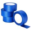Lichamp Blue Painters Tape 2 inches Wide, Bulk 4 Pack Original Blue Masking Tape, 1.95 inch x 55 Yards x 4 Rolls (220 Total Yards)