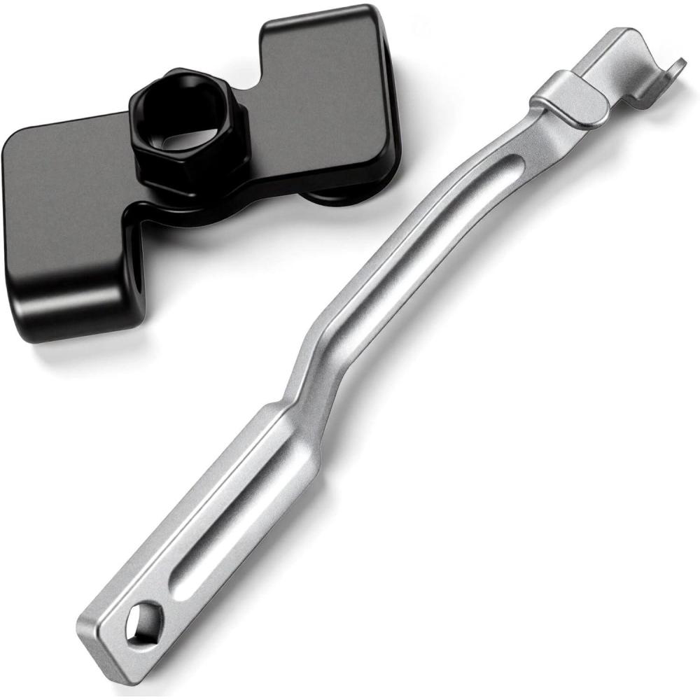 imageLichamp 2Pack Wrench Extender Tool Set 12 Inch Driver Universal Wrench Extension Bar for Automotive and Mechanics