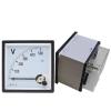 Voltmètre CA de type pointeur 72/96/80 avec couvercle de protection 250V300V450V500V1000V12KV Plage Voltmètre analogique Jauge Panneau 1Pcs(300V,96 * 96mm)(250V)