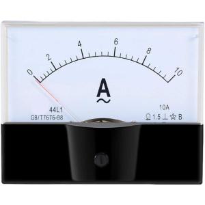 1 ampèremètre CA de pointeur 44L1-10A 1A2A3A5A10A20A30A50A Jauge d&rsquo;ampèremètre de panneau analogique Compteur de courant d&rsquo;ampère (400A (5A))(150A(5A))
