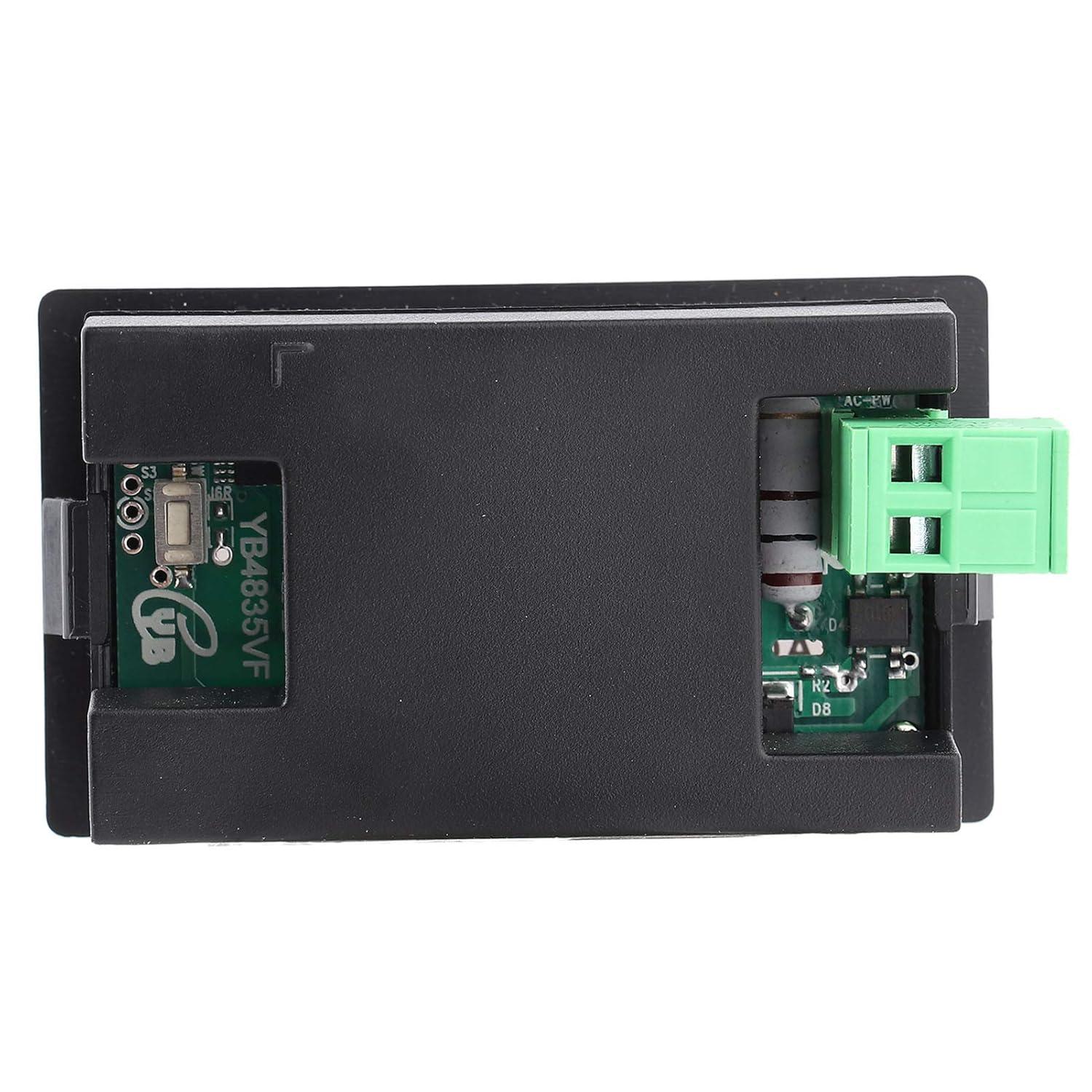 imageCompteur de Frquence de Tension CA Numrique Jauge de Tension Affichage LED LED Voltmtre CA Numrique Gnrateur de Compteur de Frquence Outil de Test Double AffichageBLACK