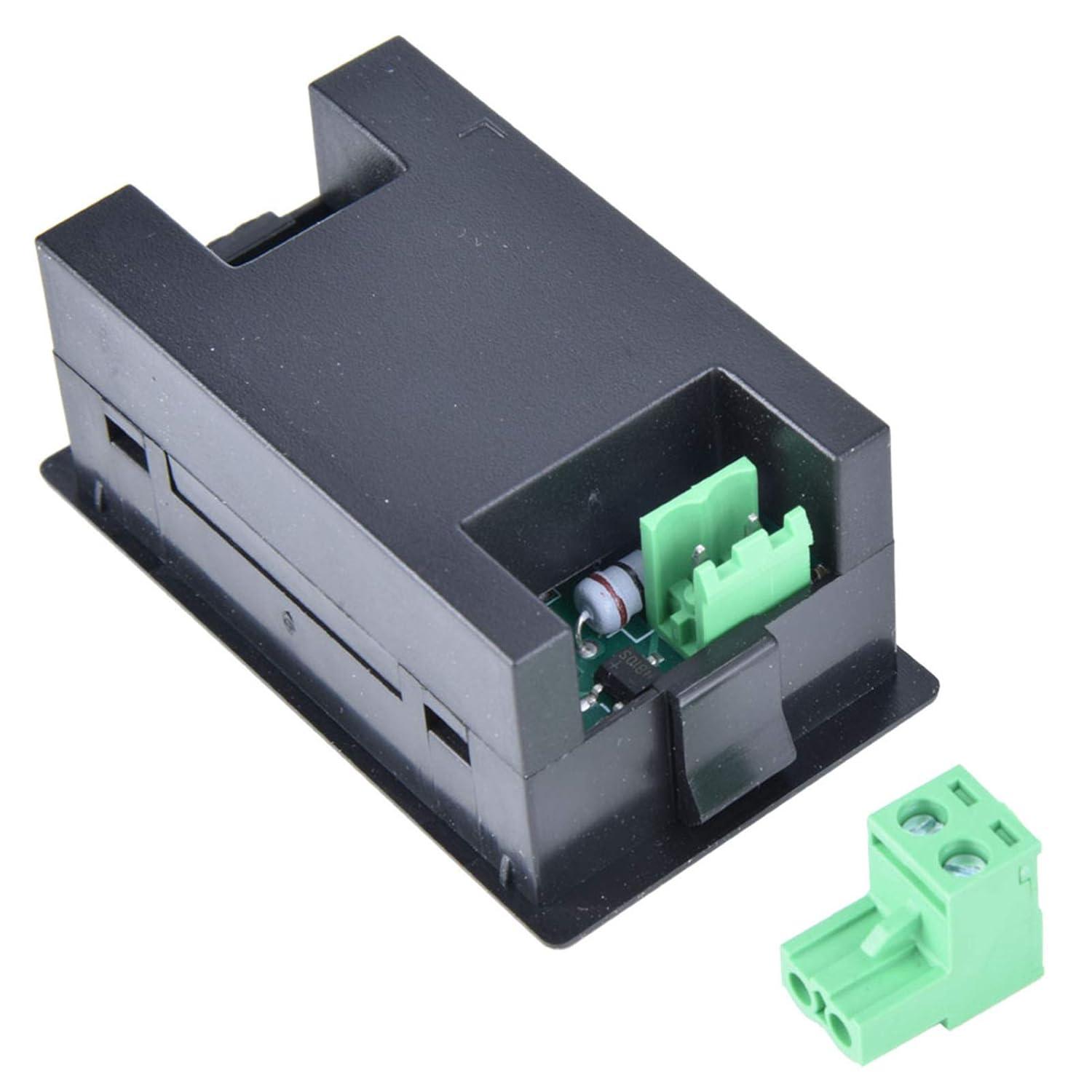 imageCompteur de Frquence de Tension CA Numrique Jauge de Tension Affichage LED LED Voltmtre CA Numrique Gnrateur de Compteur de Frquence Outil de Test Double AffichageBLACK