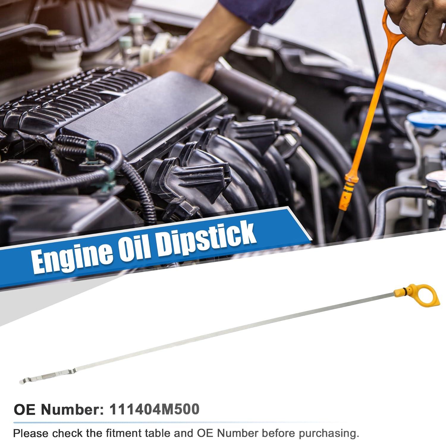 imageQUARKZMAN 1 Pcs Jauge de niveau dhuile moteur pour Nissan Sentra CA 18L L4 Essence 2001 2002 No111404M500