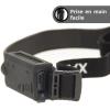 Xanlite – Torche Frontale LED Sensor – Rechargeable USB – Double Éclairage Puissant 120 Lumens et 300 Lumens – avec Capteur de Mouvement Intégré – Compacte et Légère – Noir(300 lumens)
