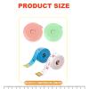 4 Pièces Mètre à Ruban de Tailleur de Mesure pour Couturier Inscription Double Face – 150cm, 60 pouces, Ruban à Mesurer Rétractable, Souple pour Regime Couture Tailleur