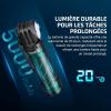 OLIGHT Perun 3 Lampe Frontale Ultra Puissante Rechargeable USB EDC 3000 LM Portée Max. 160 Mètres Torche Clignotant 7 Modes Étanche IP68 Headlamp LED Feu Rouge Pour Camping,Jogging(Noir)