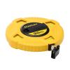 STANLEY Mètre Ruban 20 m x 12,7 mm en Fibre de Verre 40 Brins – Précision Classe III – Graduation Tous les 2 mm – Jaune Fluo Plus Lisible – Revêtement PVC – Boitier ABS Antichocs – 0-34-296(Unique)