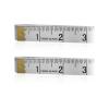 2 Ruban de mesure pour le corps, 200 cm Ruban de couture, Ruban de mesure pour la couture, Ruban de mesure du corps, Instrument de mesure pour la couture, Ruban de mesure flexible